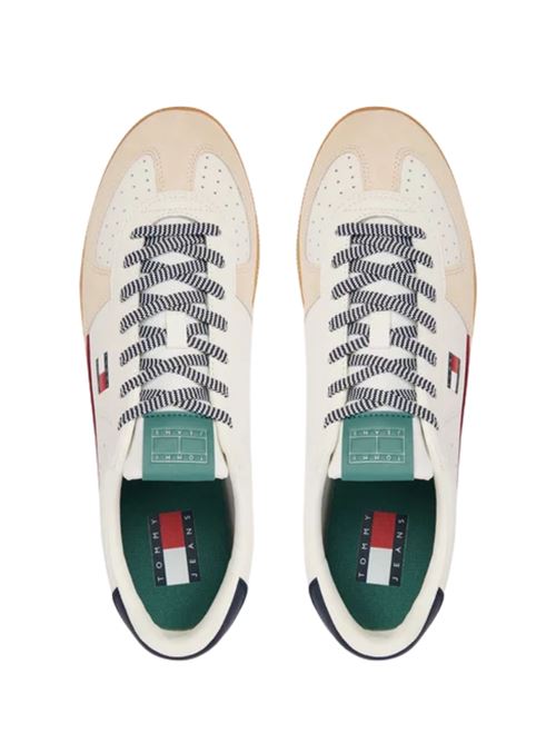 Sneakers in pelle con logo Tommy Jeans | EM0EM01731YBL